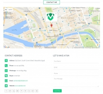 Moraco - Personal Vcard Resume Wordpress Theme Screenshot 7
