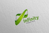 Infinity Loop Logo Design Screenshot 1
