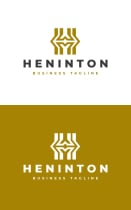Heninton - Letter H Logo Template Screenshot 3