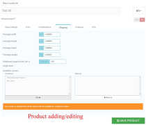 User products PRO module for PrestaShop Screenshot 3