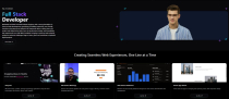 Snap Dev Portfolio HTML Template Screenshot 8