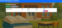 School Management System - PHP  MySQL Screenshot 4