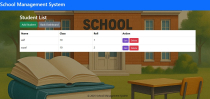 School Management System - PHP  MySQL Screenshot 5