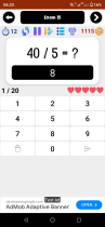 Math Quiz Pro - Android App Source Code Screenshot 8