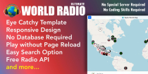 Ultimate World Radio - PHP Script Screenshot 1